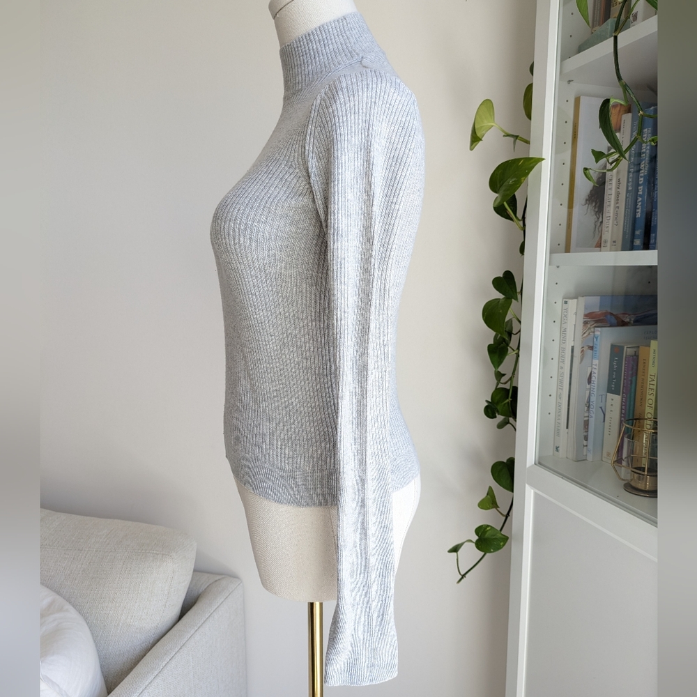 Prologue Ribbed High Neck Top - Picture 3 of 7